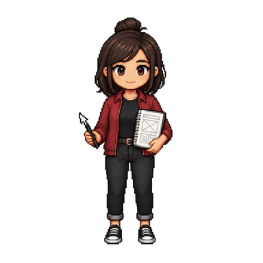 Design Apprentice character