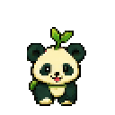 Leaf Panda, a uncommon leaf summon